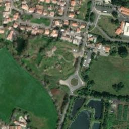 Vue satellite de Aire de camping-car à Sallertaine à Sallertaine