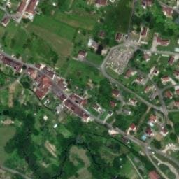 Vue satellite de Aire de camping-car à La Châtelaine à La Châtelaine