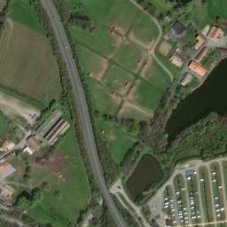 Vue satellite de Puy du Fou Camping-cars à Les Epesses