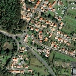 Vue satellite de Camping La Darotte à La Barre-de-Monts