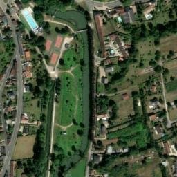 Vue satellite de Camping "L'Auron" de Dun-sur-Auron à Dun-sur-Auron