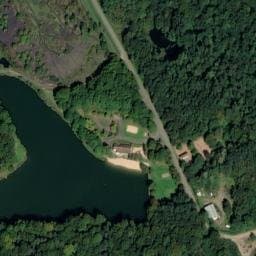 Vue satellite de Camping de l'étang Grenetier à La Machine