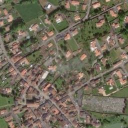 Vue satellite de Aire de service Moulin de Chaligny - St Amand-sur-Sèvre à Saint-Amand-sur-Sèvre