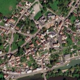 Vue satellite de Aire de service pour Camping-car de Cercy-la-Tour à Cercy-la-Tour