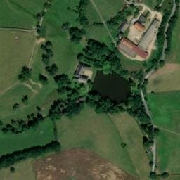 Vue satellite de Aire de Camping-car à la Ferme à Chiddes