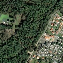 Vue satellite de Camping l'Albizia à Saint-Jean-de-Monts