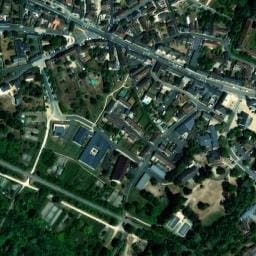 Vue satellite de Aire de services de Camping-cars à Villedieu-sur-Indre