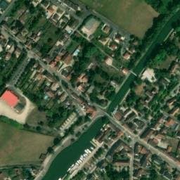 Vue satellite de Aire de camping-car Saint-Léger-sur-Dheune à Chamilly