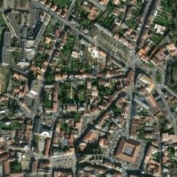 Vue satellite de Aire de camping-car à Boismé à Boismé