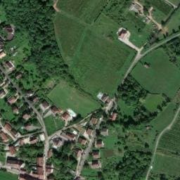 Vue satellite de Aire Domaine Les Monts Martin à Poligny