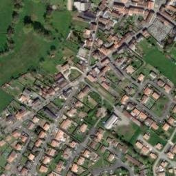 Vue satellite de Aire de camping-car - Les Ilôts à Montravers