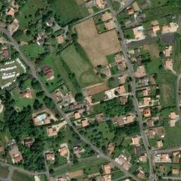 Vue satellite de Camping de Courte Vallée à Airvault
