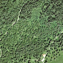 Vue satellite de Refuge de la gare d'Olten à Les Fourgs