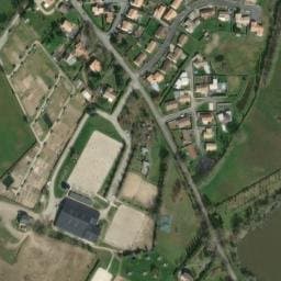 Vue satellite de Aire naturelle Cottage du Garlai à Bressuire