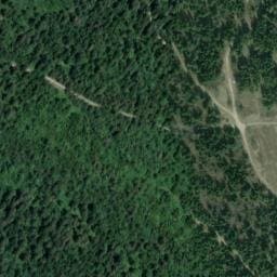 Vue satellite de Cabane du Laveron à Bouverans