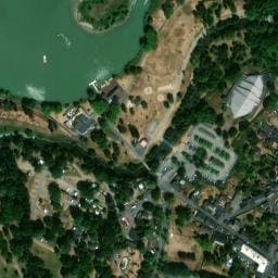 Vue satellite de Camping du Rochat à Étrechet