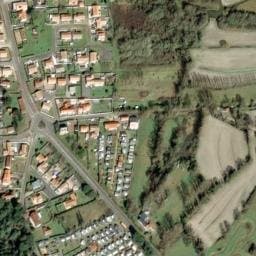 Vue satellite de La Ménardière à Saint-Jean-de-Monts