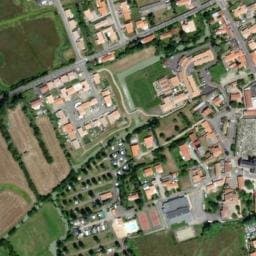 Vue satellite de Camping La Maison Blanche à Le Perrier