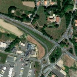 Vue satellite de Aire de camping-cars Saint-Christophe-du-Ligneron à Saint-Christophe-du-Ligneron