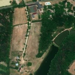 Vue satellite de Camping Les Petites Minaudières à Senillé-Saint-Sauveur