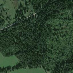 Vue satellite de Cabane de la fontaine du Vernot à Bief-du-Fourg