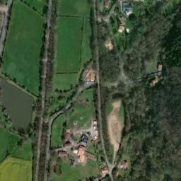 Vue satellite de Camping à la ferme "La Cabane du Petit Moulin" à Bressuire