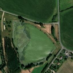 Vue satellite de Camping de Saint-Symphorien à Châteauneuf-sur-Cher