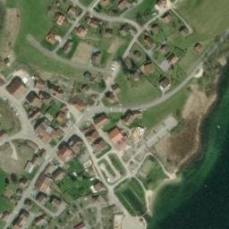 Vue satellite de Aire de camping-car de Saint-Point-Lac à Saint-Point-Lac