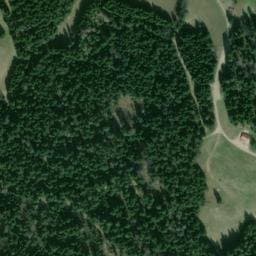 Vue satellite de La Fougère de Monteperreux à Montperreux