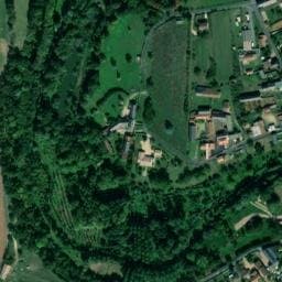 Vue satellite de Aire de Camping-car de la Grimaudière à Craon