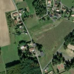 Vue satellite de Aire de camping-car à Ouzilly à Ouzilly