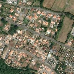 Vue satellite de Le Bois Verdon à Saint-Jean-de-Monts