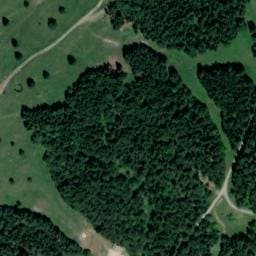 Vue satellite de Chalet de la Pentine à Bonnevaux