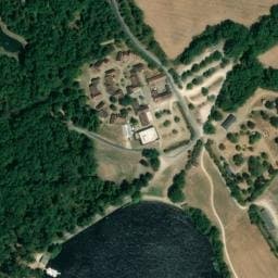Vue satellite de Camping à Vendœuvres à Vendœuvres
