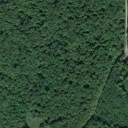 Vue satellite de Baraque forestière de la Combe aux Larres à Barretaine