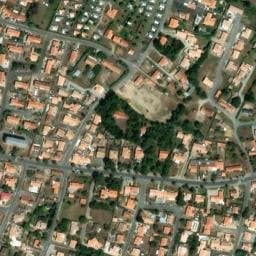 Vue satellite de Camping La Roussière à Saint-Jean-de-Monts