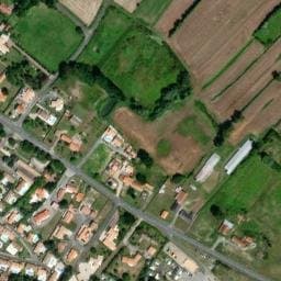 Vue satellite de Camping Paradis Le Zagarella à Saint-Jean-de-Monts
