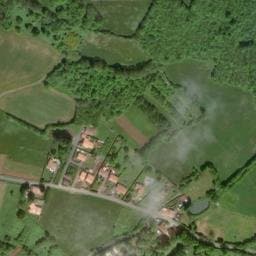 Vue satellite de Camping du Lac de Pouzauges à Pouzauges