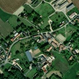 Vue satellite de Aire de Camping-Car de l'EARL Turpeau à Thurageau