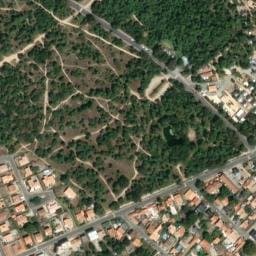 Vue satellite de Camping Yelloh! Village Les Sirènes à Saint-Jean-de-Monts