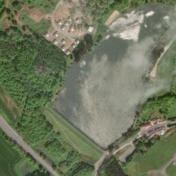 Vue satellite de Camping du Lac l'Espérance à Le Boupère