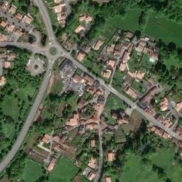 Vue satellite de Aire de camping-car à Montournais à Montournais