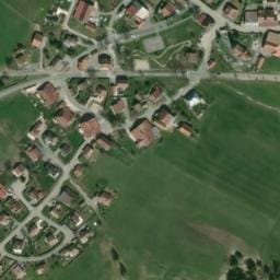 Vue satellite de Aire de stationnement - Mairie à Saint-Antoine