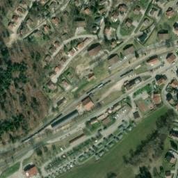 Vue satellite de Bivouac à Jougne à Jougne