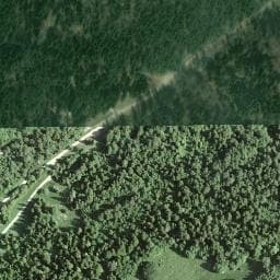 Vue satellite de Refuge de la Queue à Jougne