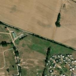 Vue satellite de Le Village de Cottages à La Celle-Condé