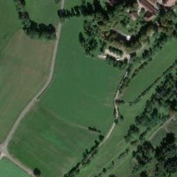 Vue satellite de Aire de stationnement camping-car de Nozeroy à Nozeroy