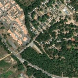 Vue satellite de Camping Demoiselles Plage à Saint-Jean-de-Monts