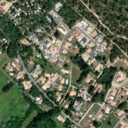 Vue satellite de Camping Les Pinèdes de la Caillauderie à Saint-Jean-de-Monts