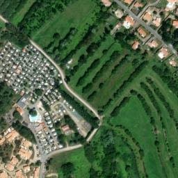 Vue satellite de Domaine des Salins à Saint-Hilaire-de-Riez